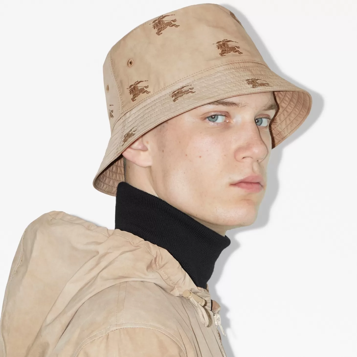 Burberry Ekd Technical Cotton Bucket Hat*Män/Kvinnor Mössor och handskar | Mössor och handskar