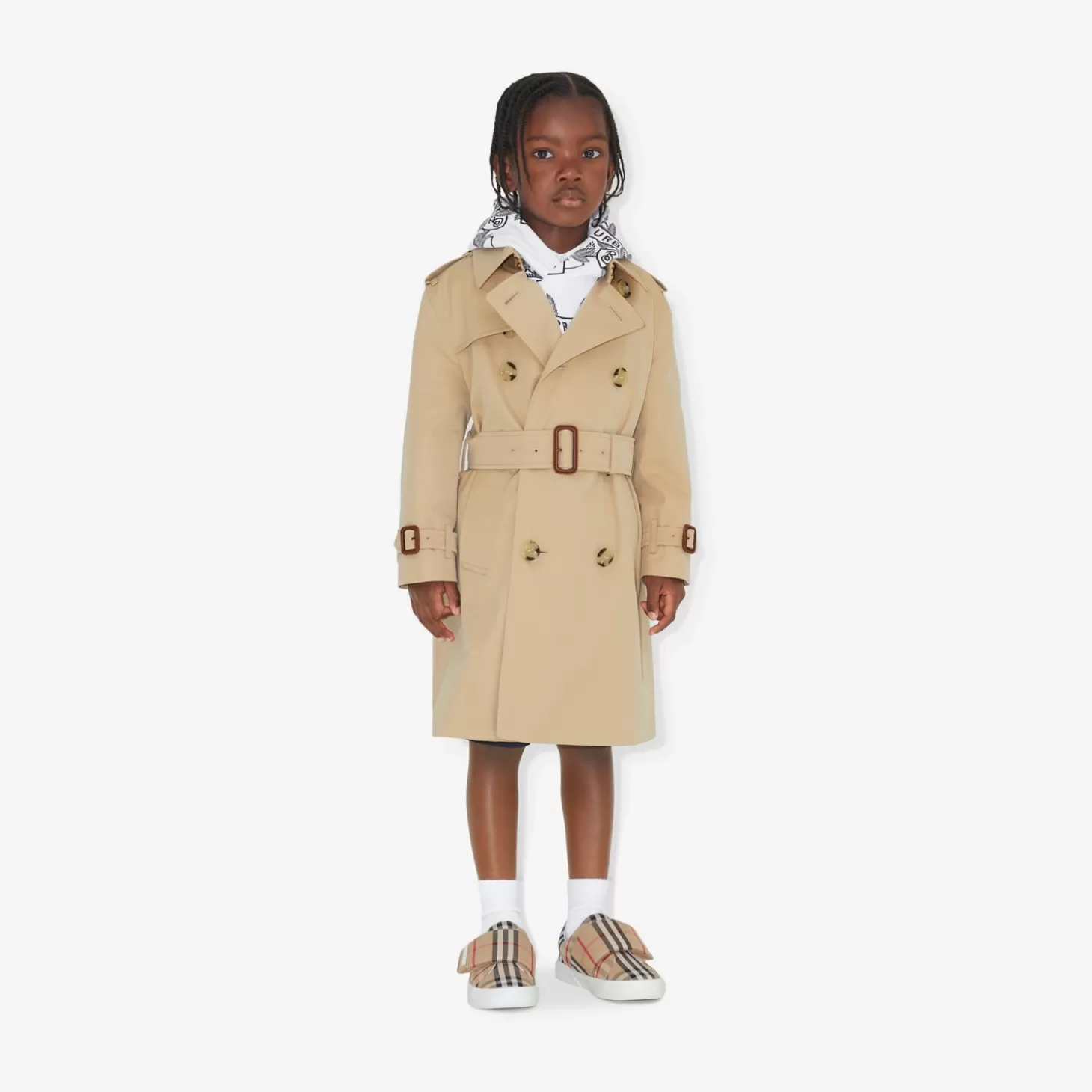 Burberry Gabardine trenchcoat*Barn Badkläder | Klackar och jackor