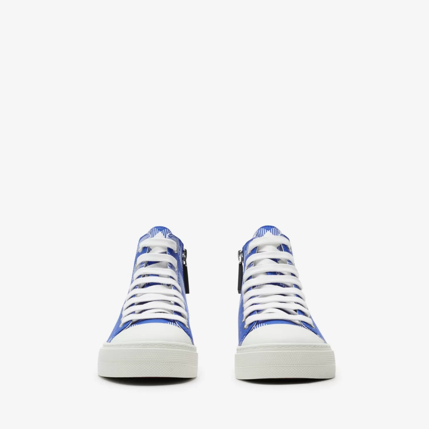 Burberry Kolla Gabardine High-Top Sneakers*Barn Skor