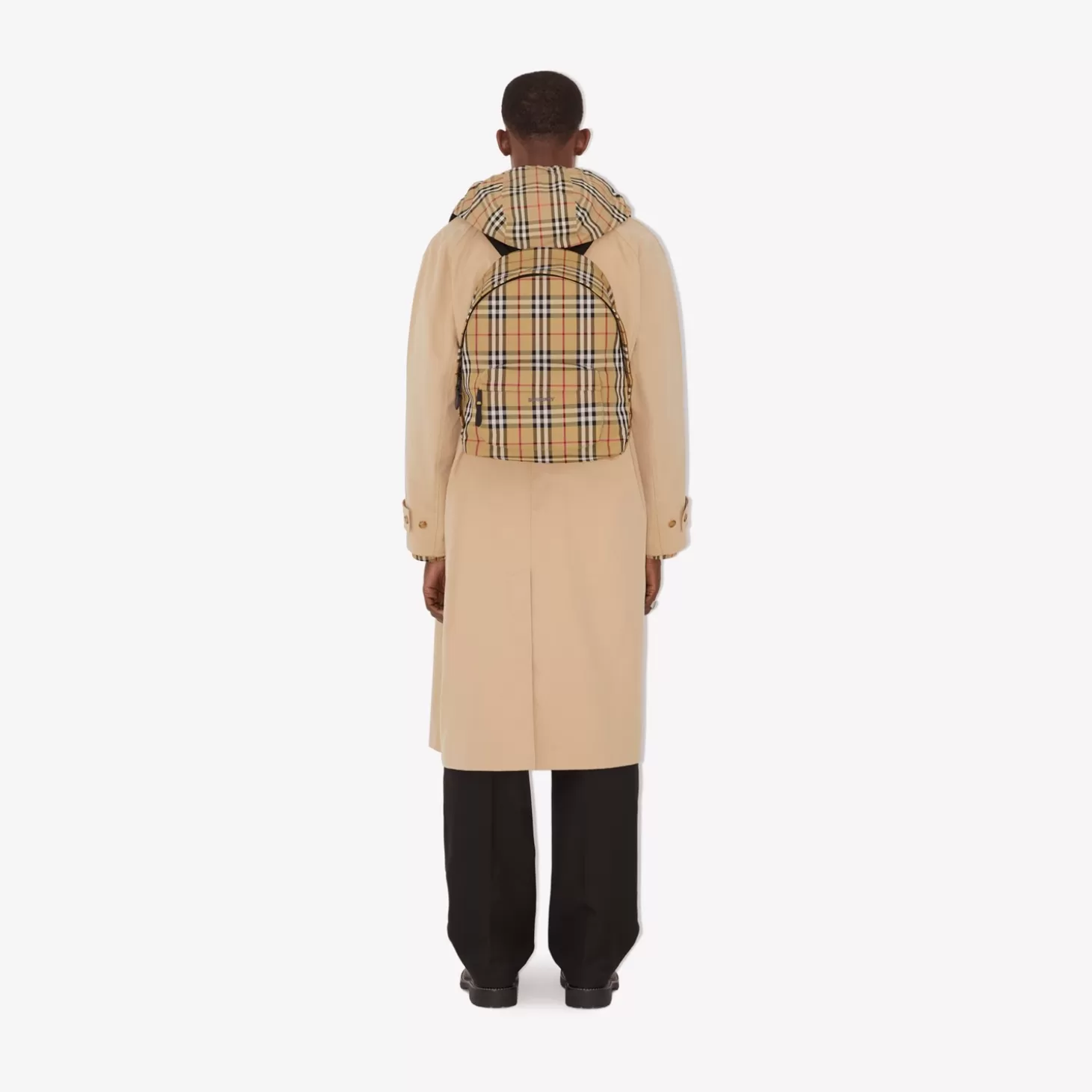 Burberry Kolla ryggsäck*Män Check | Ryggsäckar