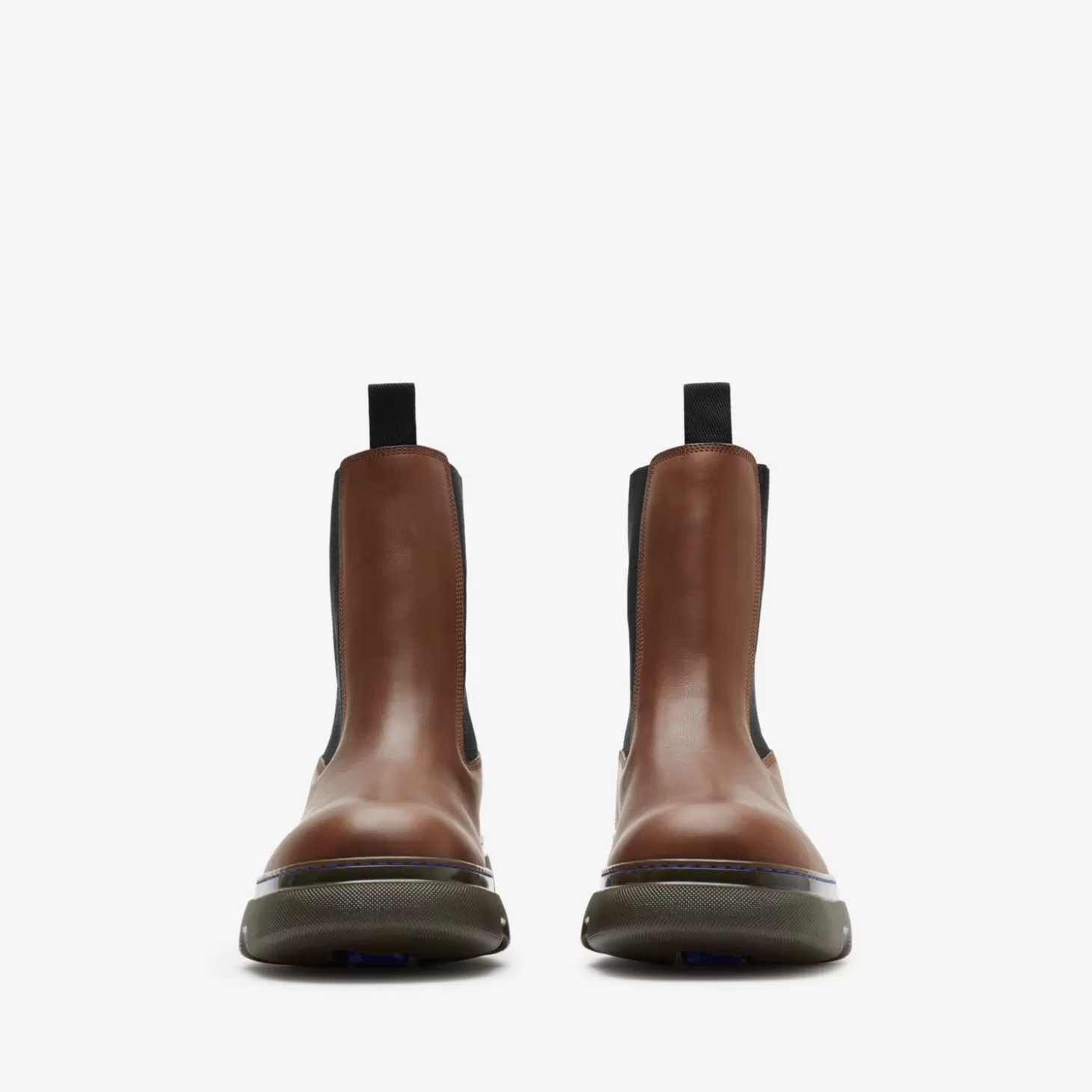 Burberry Läder Creeper Chelsea Boots*Män Stövlar