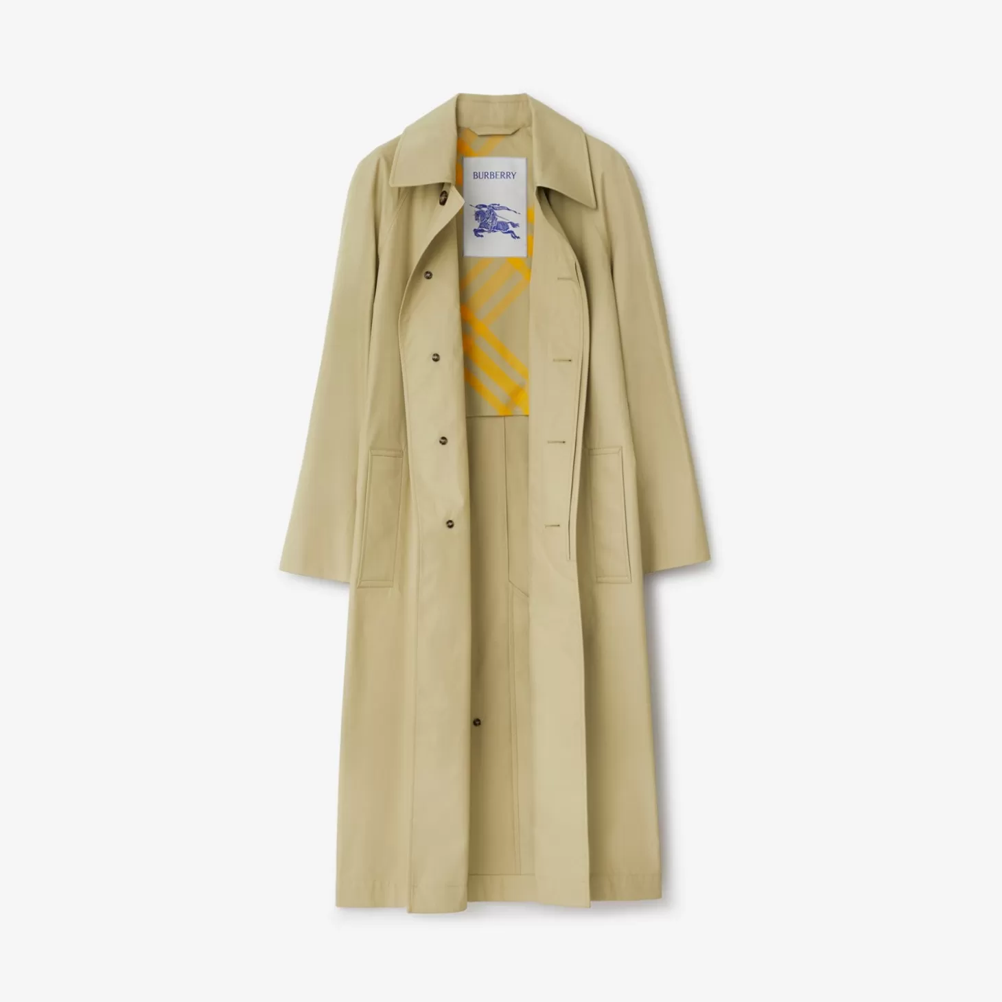 Burberry Lång Bradford Car Coat*Kvinnor Kaffor och jackor | Trenchcoats