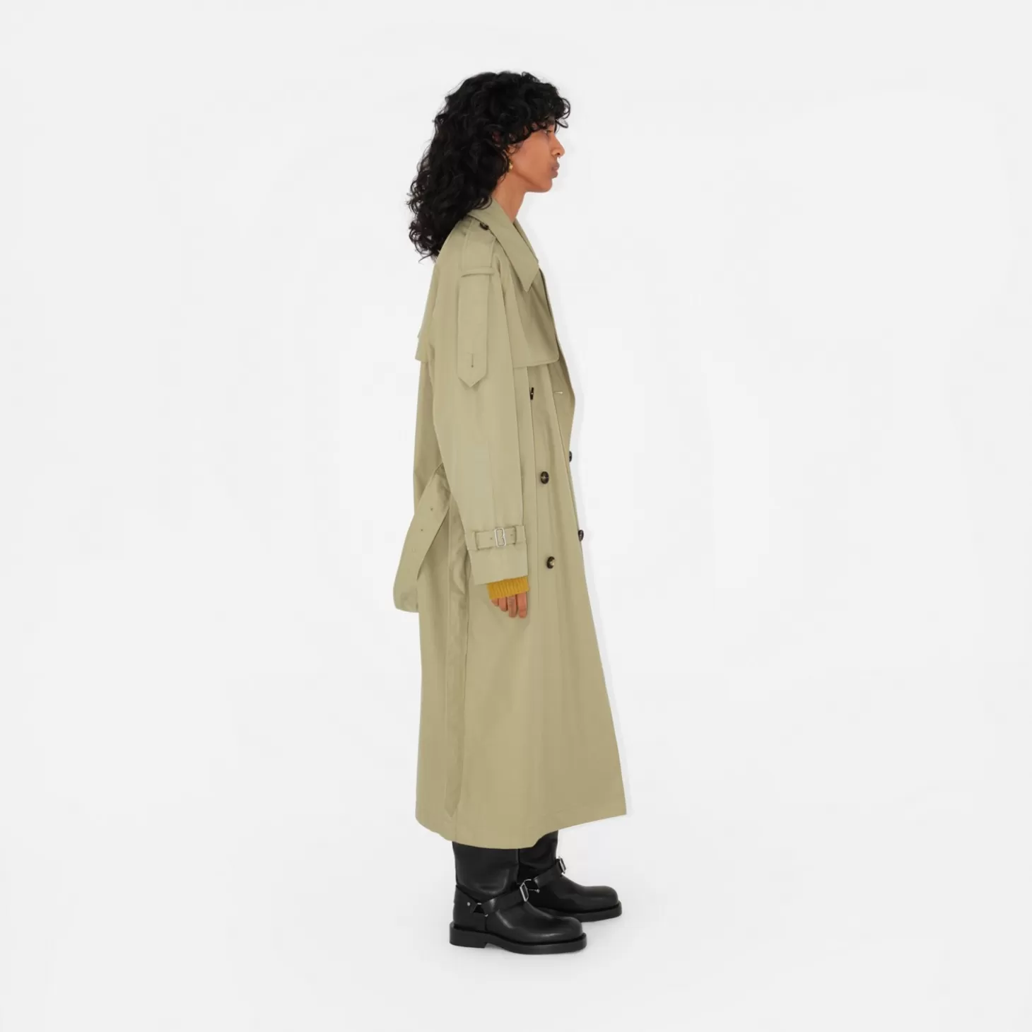 Burberry Lång Castleford trenchcoat*Kvinnor Kaffor och jackor | Trenchcoats