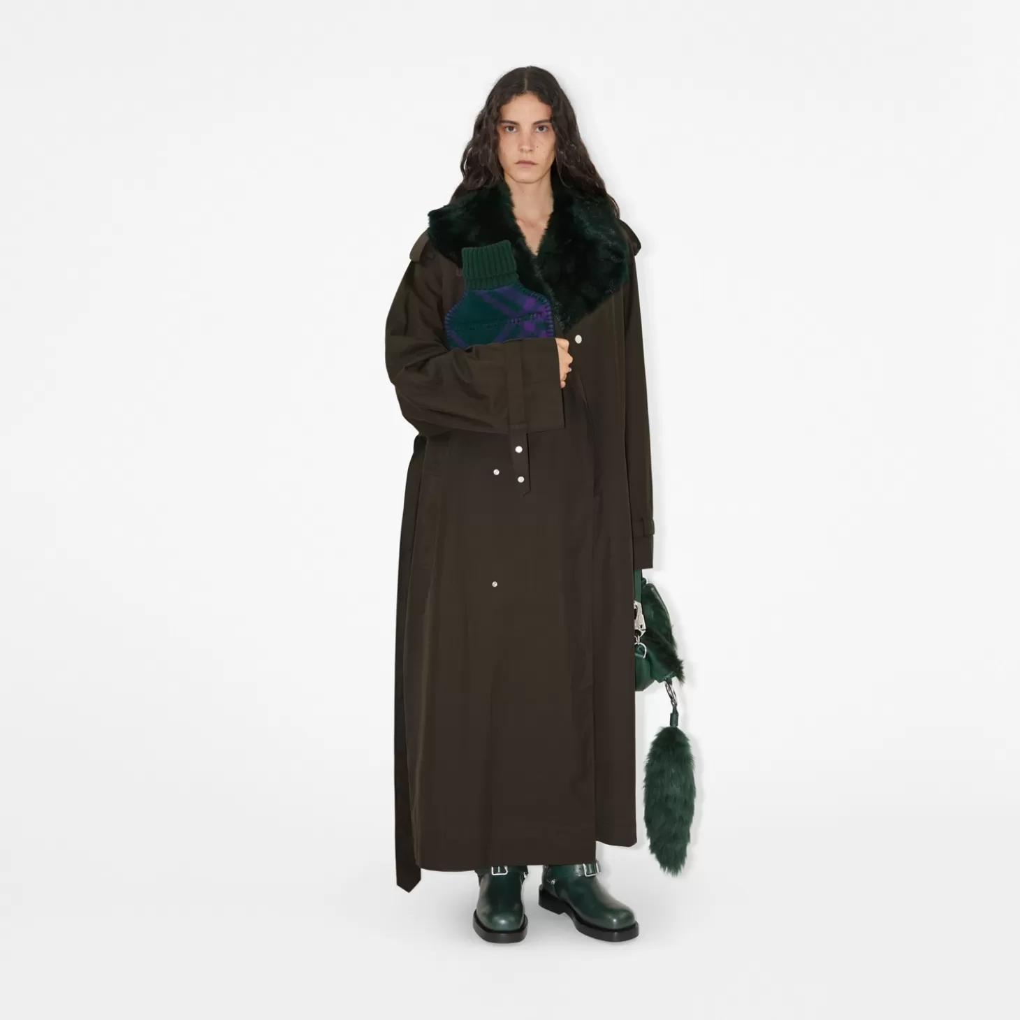 Burberry Lång Kennington trenchcoat*Kvinnor Kaffor och jackor | Trenchcoats