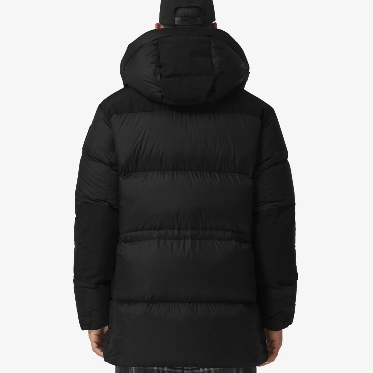 Burberry Logotyp Applikation Nylon Puffer Coat*Män Pufferjackor | Kaffor och jackor