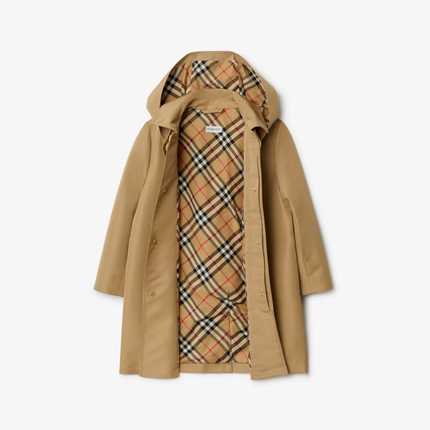 Burberry Lättvikts bilkappa*Barn Kaffor & Jackor | Badkläder