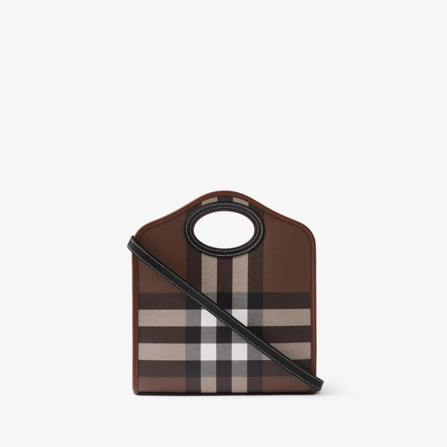 Burberry Mini Pocket Bag*Kvinnor Check | Övre handtag