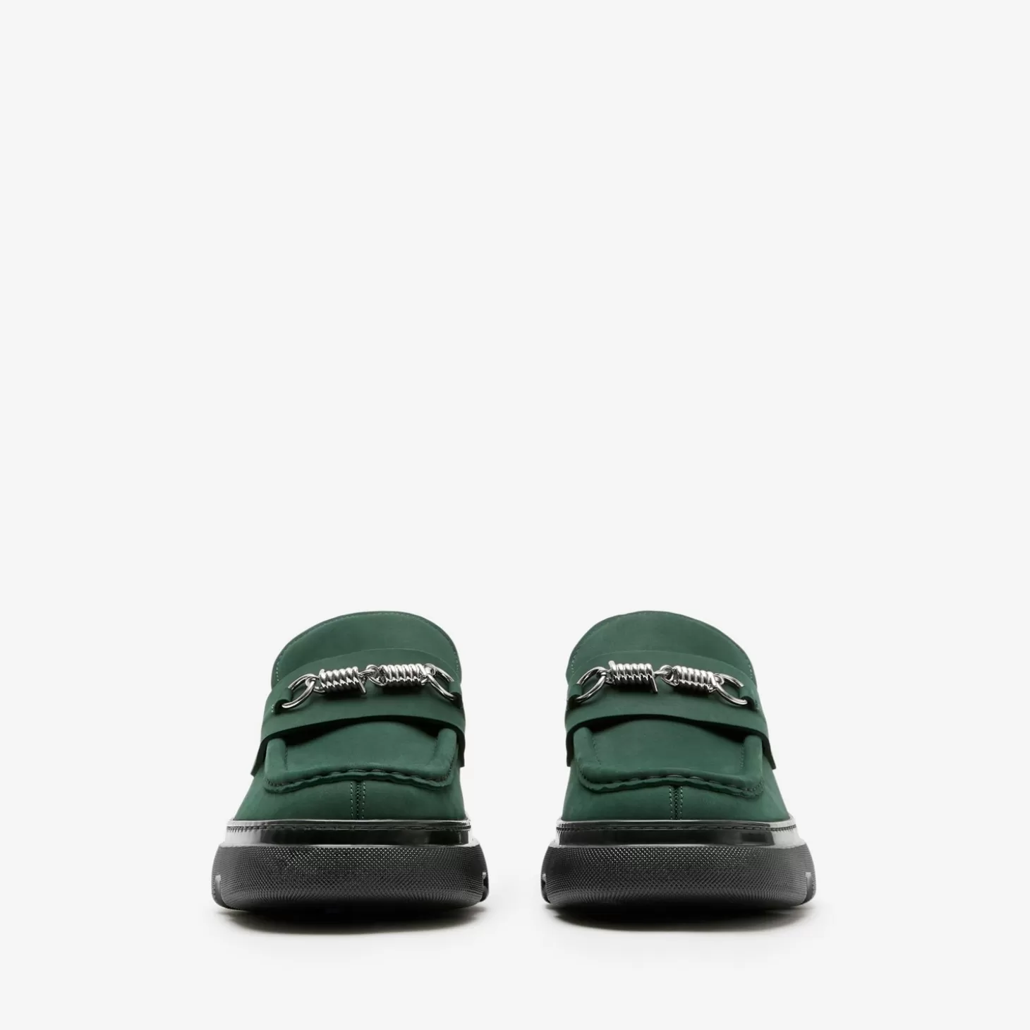 Burberry Nubuck Creeper Clamp Loafers*Män Loafers & Snörbyxor