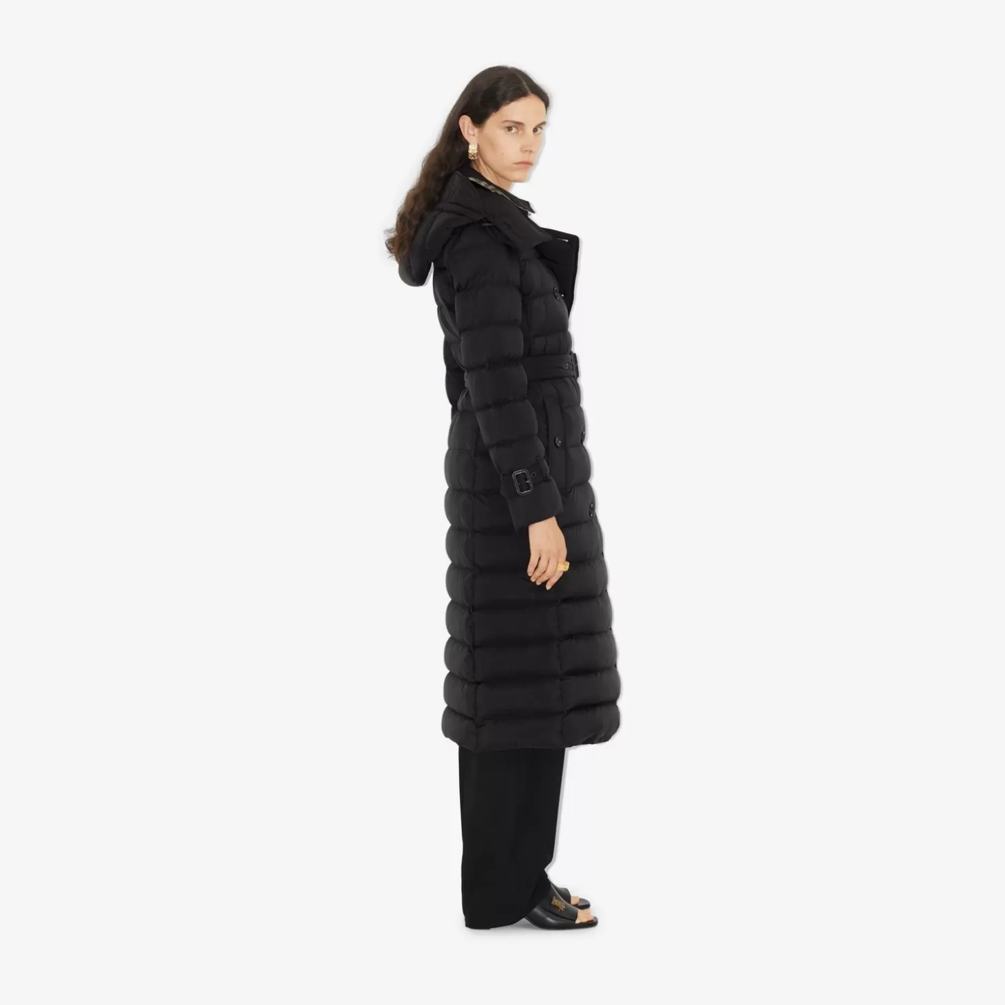 Burberry Nylon Puffer Coat*Kvinnor Pufferjackor | Kaffor och jackor