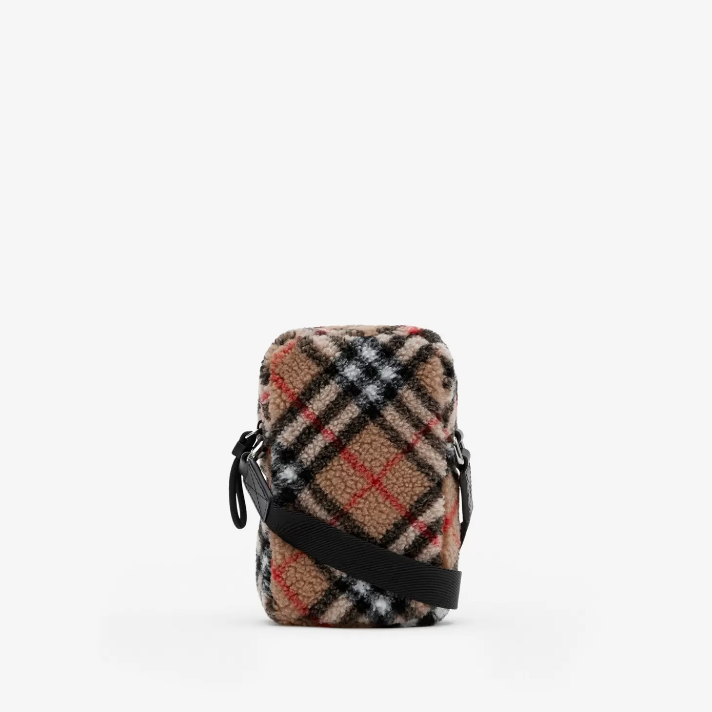 Burberry Rutig fleece Crossbody-väska*Barn Väskor