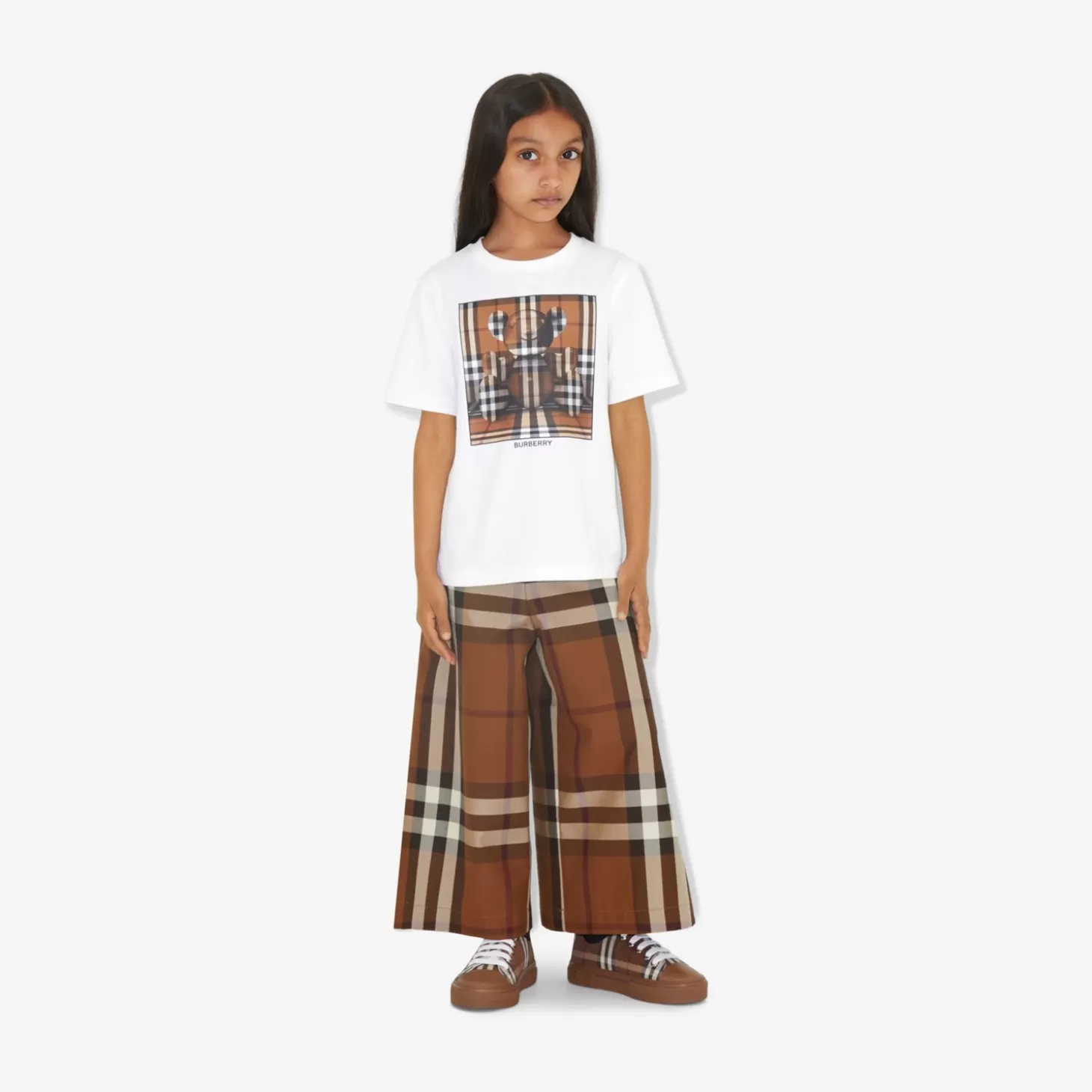 Burberry Thomas Bear T-shirt i bomull*Barn Pikétröjor och T-shirts | Badkläder