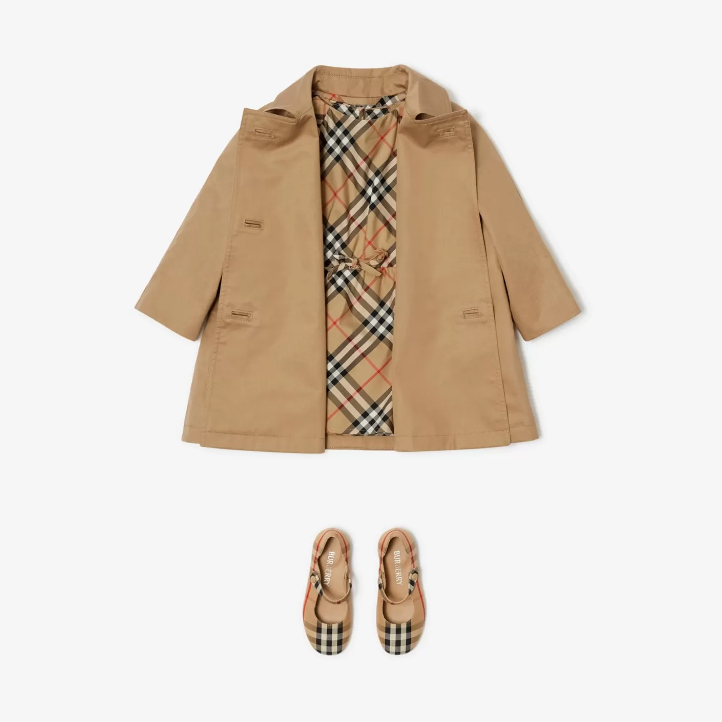 Burberry Trenchcoat i bomull*Barn Bebispresenter | Kaffor och jackor