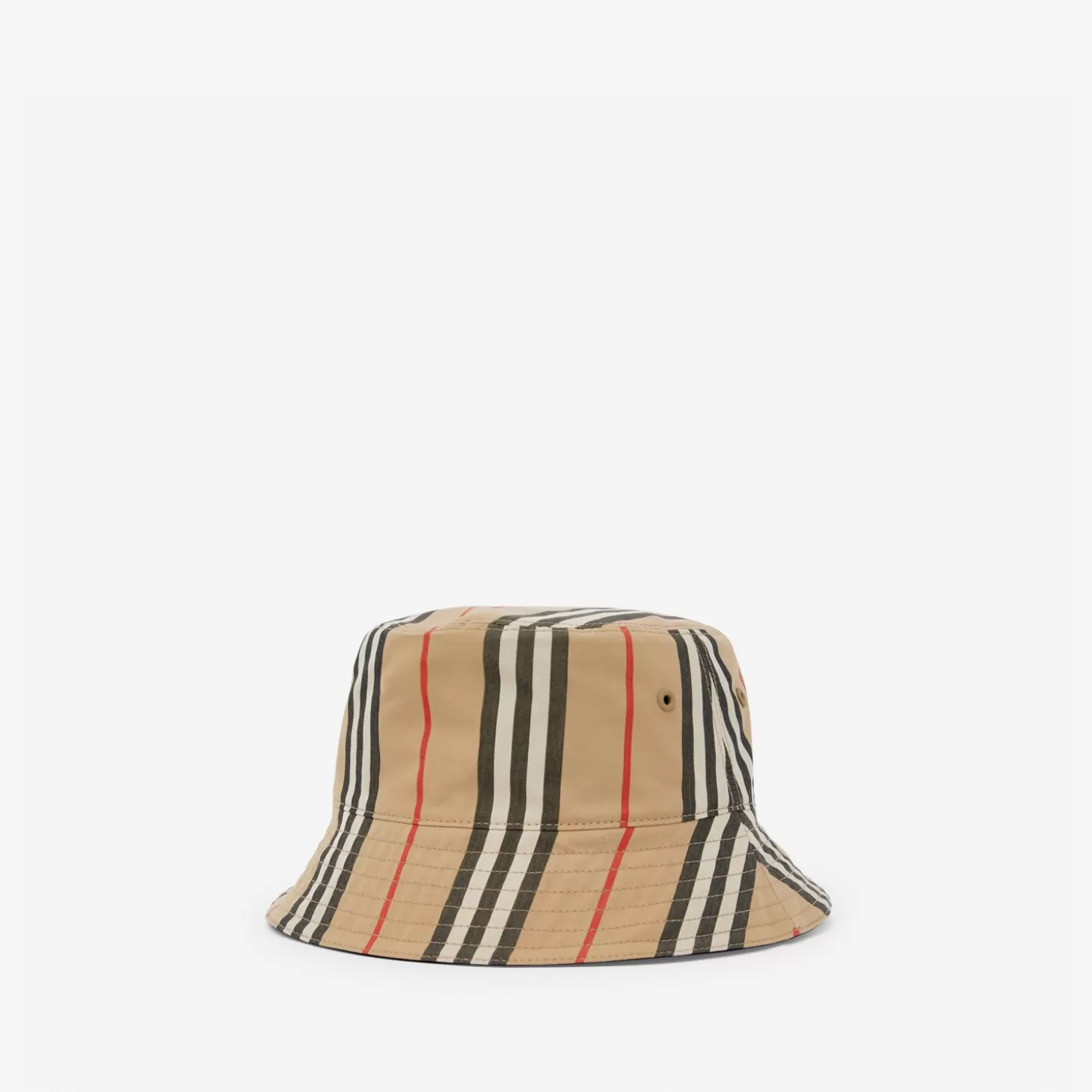 Burberry Vändbar Icon Stripe Bucket Hat i bomull*Män/Kvinnor Mössor och handskar | Mössor och handskar